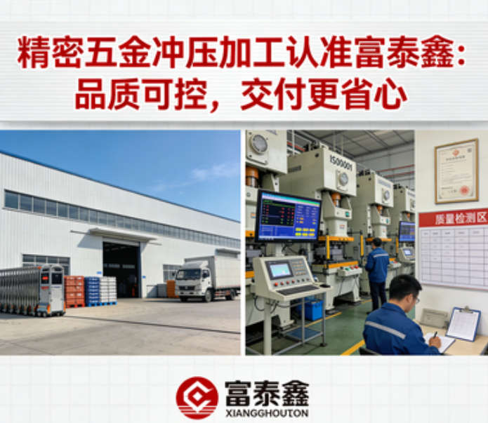 精密五金沖壓加工認(rèn)準(zhǔn)富泰鑫：品質(zhì)可控，交付更省心